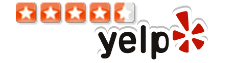 4.5 Stars on Yelp